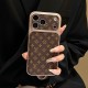 LV & Gucci Large Window Camera Monogram Print iPhone Case