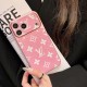 LV & Gucci Large Window Camera Monogram Print iPhone Case