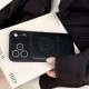 Chrome Hearts Large Window Camera Gothic Cross Embossed iPhone Case