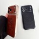 Chrome Hearts Large Window Camera Gothic Cross Embossed iPhone Case