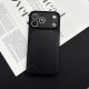 Chrome Hearts Large Window Camera Gothic Cross Embossed iPhone Case