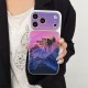 The North Face Large Window Camera Mountain Print Acrylic iPhone Case