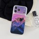 The North Face Large Window Camera Mountain Print Acrylic iPhone Case