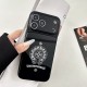 Chrome Hearts Large Window Camera Gothic Cross Glossy Acrylic iPhone Case