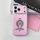 Chrome Hearts Large Window Camera Gothic Cross Glossy Acrylic iPhone Case