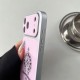 Chrome Hearts Large Window Camera Gothic Cross Glossy Acrylic iPhone Case
