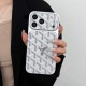 Goyard Large Window Camera Y-Pattern Glossy Acrylic iPhone Case