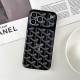 Goyard Large Window Camera Y-Pattern Glossy Acrylic iPhone Case