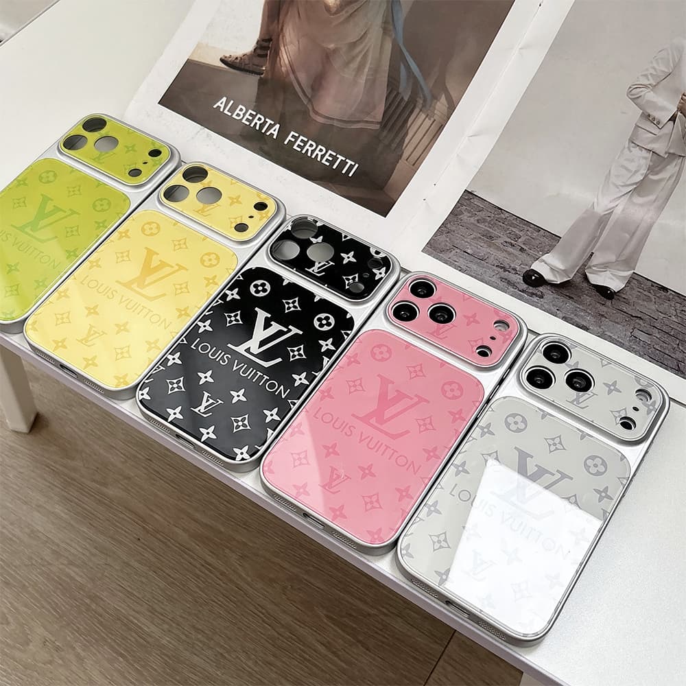 Louis Vuitton Large Window Monogram Glossy Acrylic iPhone Case