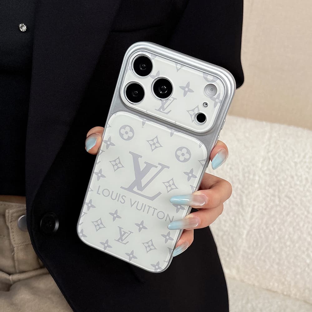 Louis Vuitton Large Window Monogram Glossy Acrylic iPhone Case