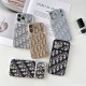 Dior Large Window Camera Oblique Embroidery iPhone Case