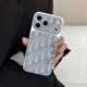 Dior Large Window Camera Oblique Embroidery iPhone Case