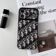 Dior Large Window Camera Oblique Embroidery iPhone Case