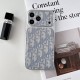 Dior Large Window Camera Oblique Embroidery iPhone Case