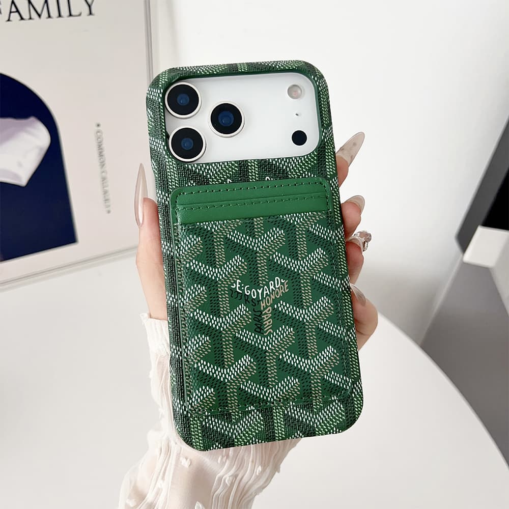 Goyard Detachable Magnetic Card Holder iPhone & Samsung Galaxy S Case