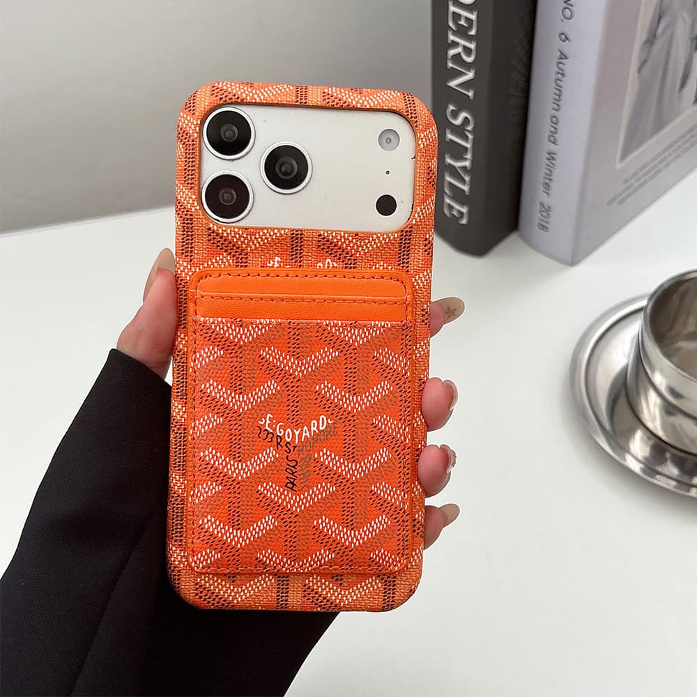 Goyard Detachable Magnetic Card Holder iPhone & Samsung Galaxy S Case