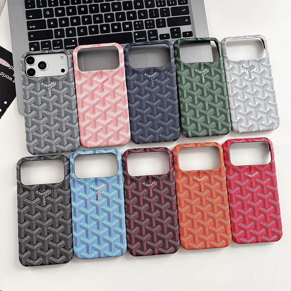 Goyard Detachable Magnetic Card Holder iPhone & Samsung Galaxy S Case