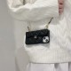 Chanel Quilted CC Card Slot Chain Crossbody iPhone Case