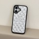 Louis Vuitton Monogram Embossed Metallic Leather iPhone Case