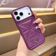 Prada Quilted Padded Leather Triangle Logo iPhone Case