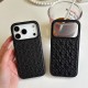 Chrome Hearts Gothic Floral Embossed Leather iPhone Case