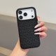 Chrome Hearts Gothic Floral Embossed Leather iPhone Case