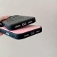 Miu Miu Heart & Letter Embossed Sweet-Luxe Leather iPhone Case
