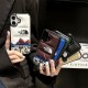The North Face Puffer Quilted Mountain Print iPhone Case