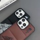 The North Face Puffer Quilted Sketch Mountain Print iPhone Case