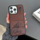 The North Face Puffer Quilted Sketch Mountain Print iPhone Case