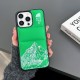 The North Face Puffer Quilted Sketch Mountain Print iPhone Case