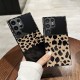 Leopard Print & Glossy Black Case for Galaxy S Series