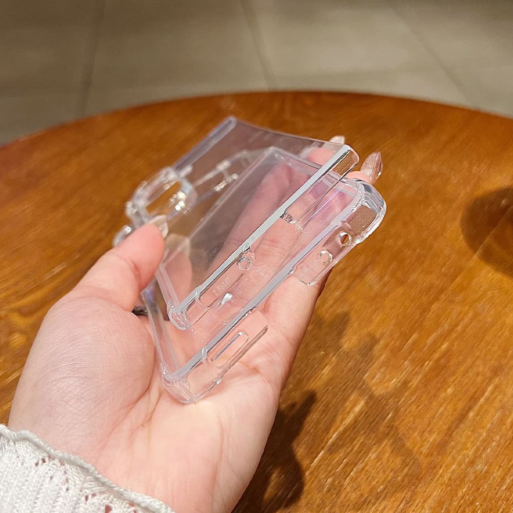 Crystal Clear Protective Case for Samsung Galaxy Z Fold – Full Transparency with Reinforced Corner Protection