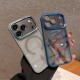 Magnetic Transparent iPhone Case with Metal Camera Ring – Multiple Color Options & MagSafe Compatible