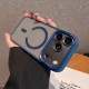 Magnetic Transparent iPhone Case with Metal Camera Ring – Multiple Color Options & MagSafe Compatible