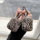 Leopard Print Silicone Case for AirPods with Detachable Hook